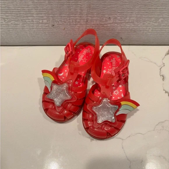 32442 MINI MELISSA POSSESSION II 06376 PINK HAPPY SANDAL FOR TODDLER Size 8 - Picture 2 of 6